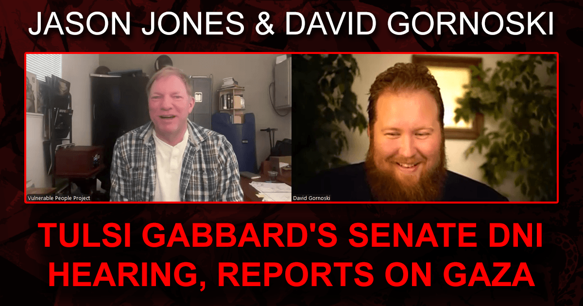 Jason Jones Reacts to Friend Tulsi Gabbard's Senate DNI Hearing ...
